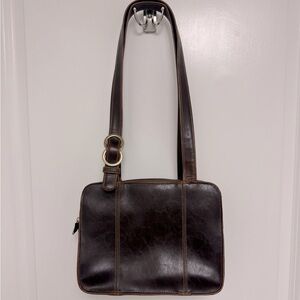 Vintage Liz Claiborne Leather Shoulder Bag